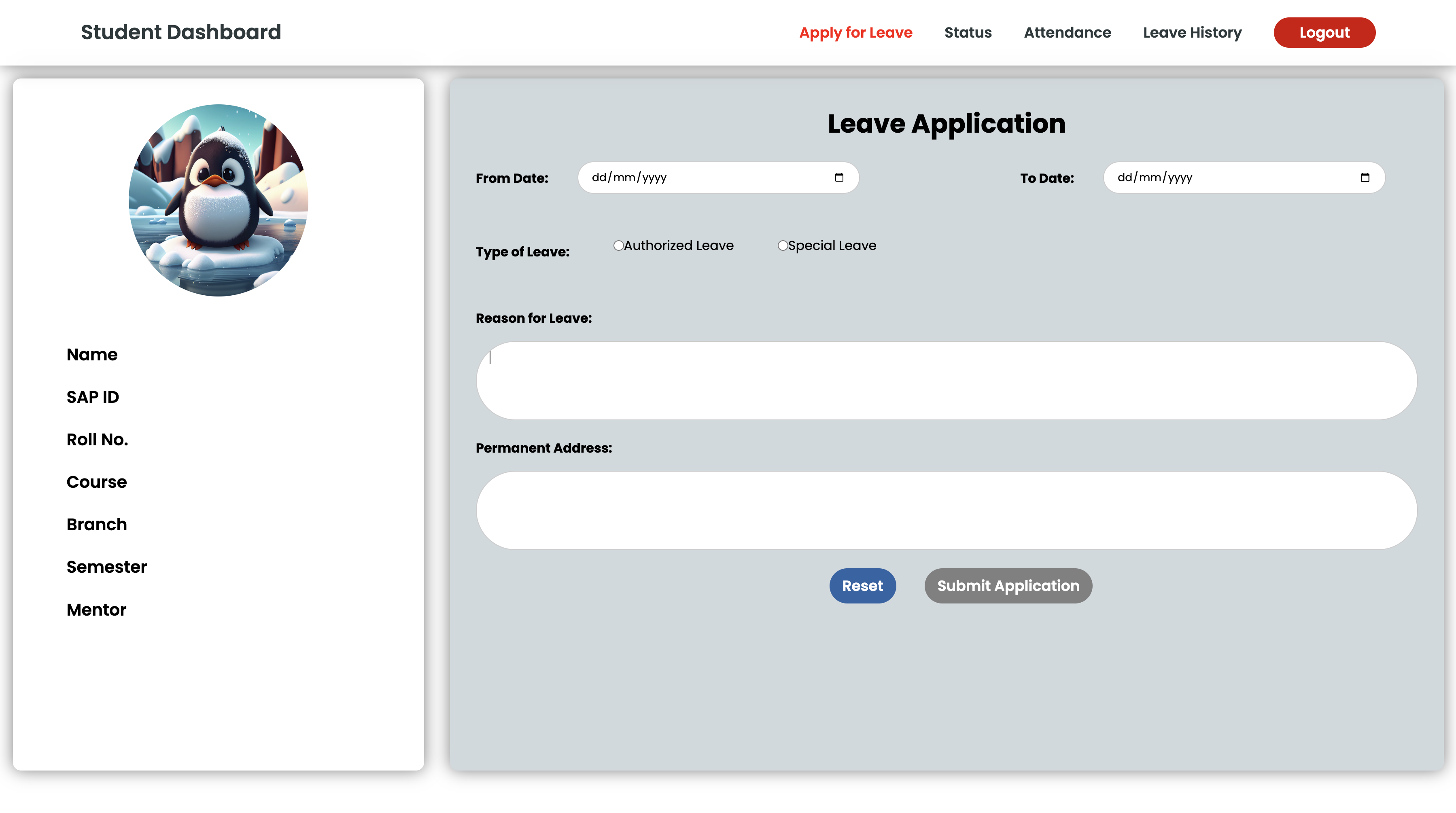 Leave Management System